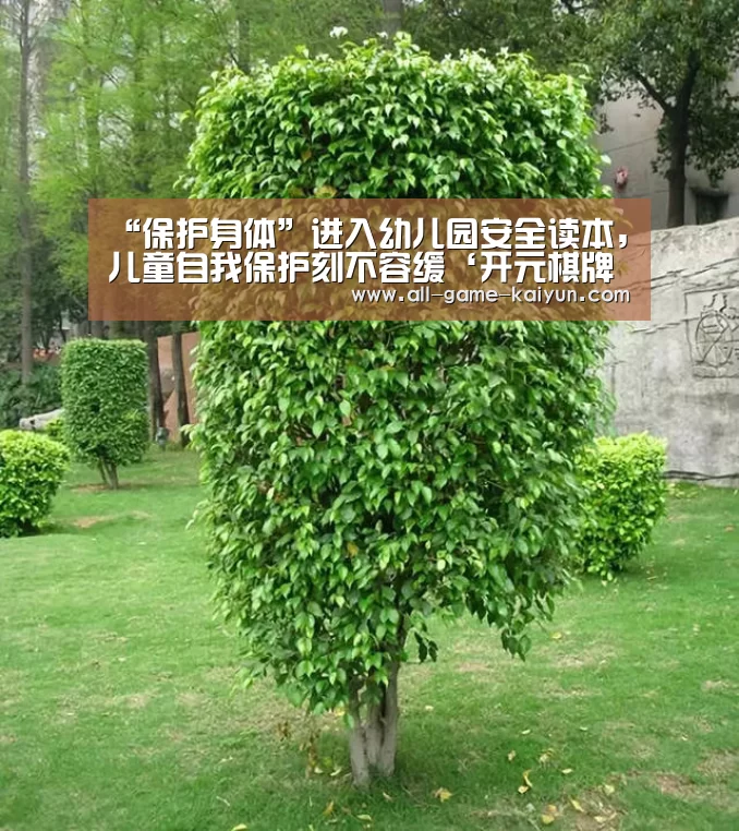 “保护身体”进入幼儿园安全读本,儿童自我保护刻不容缓‘开元棋牌官网’(图1) 开云体育官网